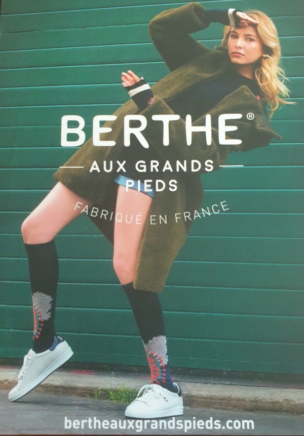 BERTHE AUX GRANDS PIEDS CHAUSSETTES