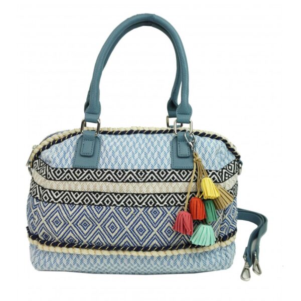 SAC AVEC POMPOMS